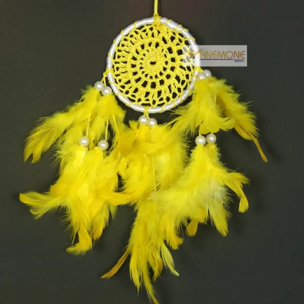 Car Dream Catcher Yellow