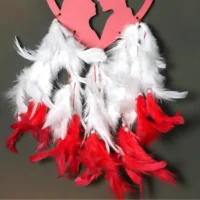 Dream Catcher with Red Heart MDF - Image 2