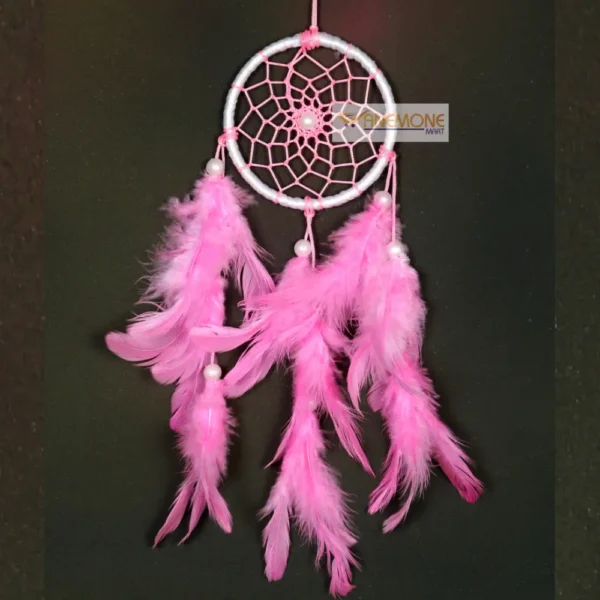 Baby Pink Dream Catcher for Car