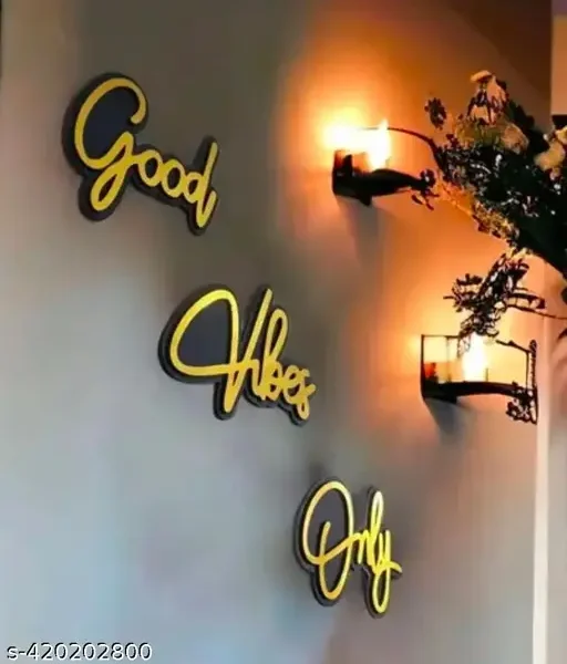 Good Vibes Only Wall Decor